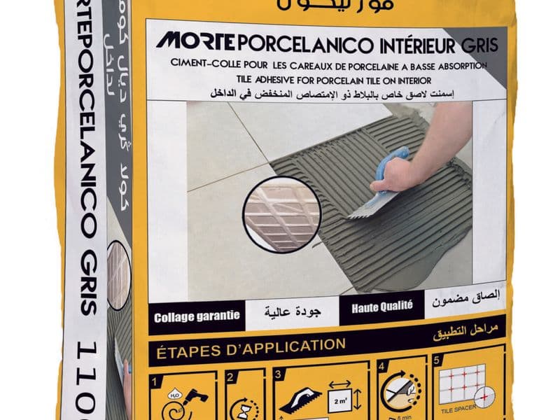 MORTEPORCELANICO - INTÉRIEUR GRIS